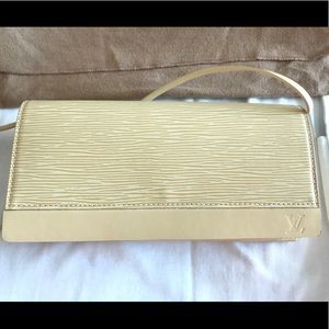 LOUIS VUITTON yellow shoulder bag